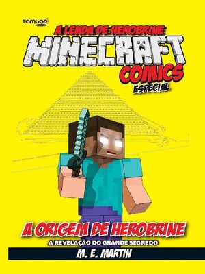 cover image of Minecraft Comics: A Lenda de Herobrine